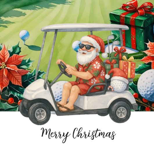 サンタクロースは7月にクリスマスを祝っている ポストカード