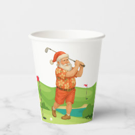 サンタクロースは7月にクリスマスを祝っている 紙コップ