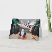 サンタクロースは「クリスマスカード」を休む シーズンカード (正面)