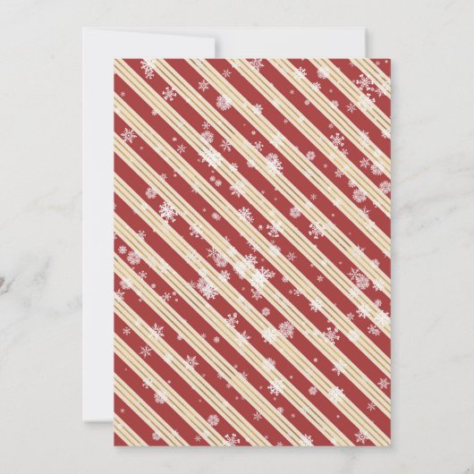 サンタクロースへのクリスマスレターパーソナライズされた 招待状 (裏面)