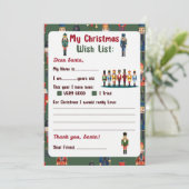 サンタクロースへのクリスマスレター – くるみ割り 招待状 (スタンド正面)