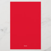 サンタクロースへの手紙 便箋 (裏面)