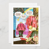 サンタクロースもうだめだ!(ヴィンテージ) シーズンカード (正面/裏面)