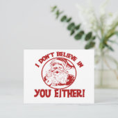 サンタクロースも信じいないよ シーズンポストカード (スタンド正面)