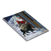 サンタクロースをからの救済しているカール <Carl's Christmas> b ノートブック (右側)