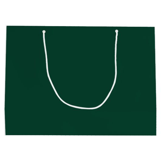 サンタクロースをテーマにしたゴルフクリスマスコース ラージペーパーバッグ (裏面)