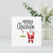 サンタクロースを旗に掲げたゴルフメリークリスマス (スタンド正面)