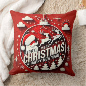 サンタクロースアンドホリデーデコール クッション (ブランケット)
