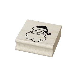 サンタクロースアートスタンプ ラバースタンプ