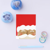 サンタクロースイラストレーションホリデークリスマス チラシ (シングル)