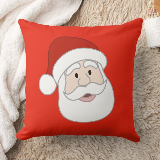 サンタクロースイラストレーション クッション (ブランケット)