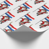 サンタクロースインザオランダ ラッピングペーパー (角)