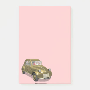 サンタクロースインシトローン2CV ポストイット