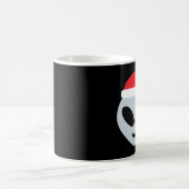 サンタクロースエイリアン絵文字 コーヒーマグカップ (中央)