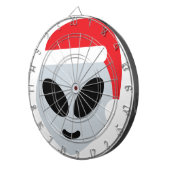 サンタクロースエイリアン絵文字 ダーツボード (正面右)