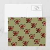 サンタクロースエイリアン シーズンポストカード (正面/裏面)