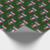 サンタクロースオランダ ラッピングペーパー (角)