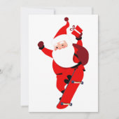 サンタクロースオンスケートボード シーズンカード (正面)