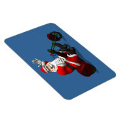 サンタクロースオントライク マグネット (右側)