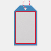 サンタクロースオンホリデーズギフトラベル ギフトタグ (裏面)