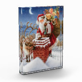 サンタクロースオンルーフフォトブロック フォトブロック (左)