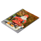 サンタクロースオーナメント ノートブック (左側)