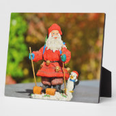 サンタクロースオーナメント フォトプラーク (側面)