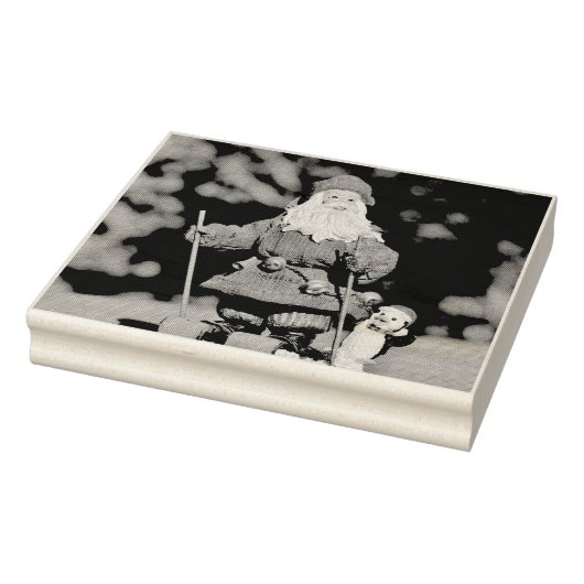 サンタクロースオーナメント ラバースタンプ (スタンプ)