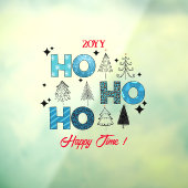 サンタクロースカスタマイズ ウィンドウサイン (シート3)