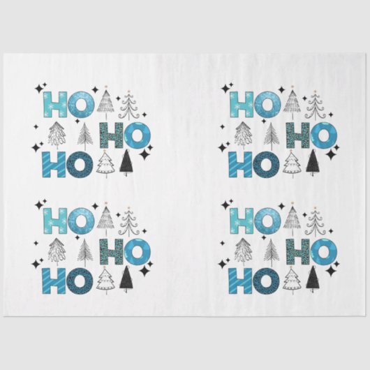 サンタクロースカスタマイズ 薄葉紙 (正面)