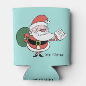 サンタクロースカスタム文字缶クーラー 缶クーラー (裏面)