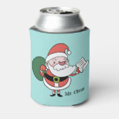 サンタクロースカスタム文字缶クーラー 缶クーラー (缶裏面)