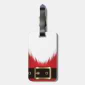 サンタクロースカスタム ラゲッジタグ (裏面縦)