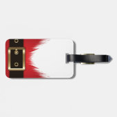 サンタクロースカスタム ラゲッジタグ (裏面横)