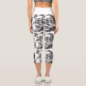 サンタクロースカプリヨガレギンス カプリレギンス (裏面)