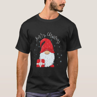 サンタクロースガーデン格言メリークリスマスボーイズ女の子 Tシャツ
