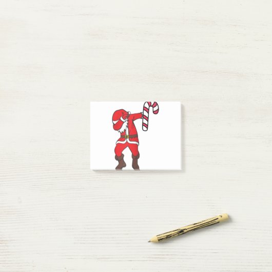 サンタクロースキャンディーの甘しょダンス·ギフ ポストイット (デスク上)