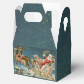 サンタクロースクリスマスアンティークスレイトインディア フェイバーボックス (オープン)