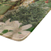 サンタクロースクリスマスアンティークビューティフルアート カッティングボード (角)