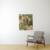 サンタクロースクリスマスアンティークビューティフルアート タペストリー (インサイチュ)