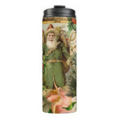 サンタクロースクリスマスアンティークビューティフルアート タンブラー (正面)