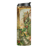 サンタクロースクリスマスアンティークビューティフルアート タンブラー (回転左)