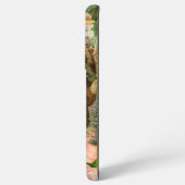 サンタクロースクリスマスアンティークビューティフルアート SAMSUNG GALAXYケース (裏面横)