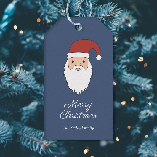 サンタクロースクリスマスギフトラベル ギフトタグ