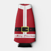 サンタクロースクリスマスクールボトル ボトルクーラー (正面)