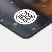 サンタクロースクリスマスデスクマットマウスパッド デスクマット (コーナー)