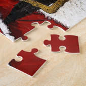 サンタクロースクリスマスパズルバイHAMbWG ジグソーパズル (側面)