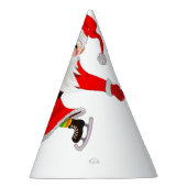 サンタクロースクリスマスパーティー紙ハット パーティーハット (右)