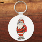 サンタクロースクリスマスビーチサンダル キーホルダー (裏面)