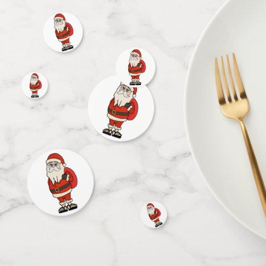 サンタクロースクリスマスビーチサンダル コンフェッティ (グループ)